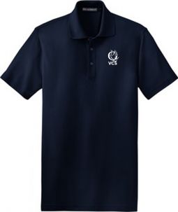 Port Authority® EZCotton Pique Polo, Navy